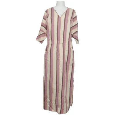 Långklänning (Beige, Lila, Brun) från Concept Bomull, Elastan, Linne
