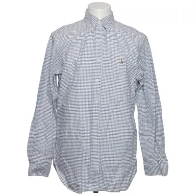 Overhemd (Wit, Blauw) van Ralph Lauren Katoen