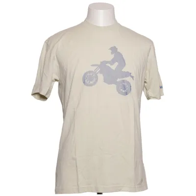 T-shirt (Beige, Bleu) de BMW Motorrad Coton