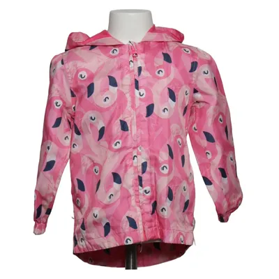 Rain jacket (Pink, White) from Tu Polyester
