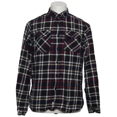 Flannel skjorte (Blå, Sort, Flerfarvet) fra Shore Leave Bomuld