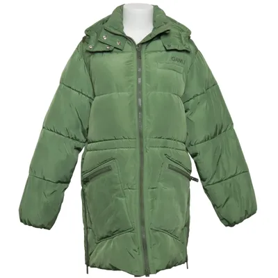 Winterjas (Groen) van Ganni Gerecycled polyester