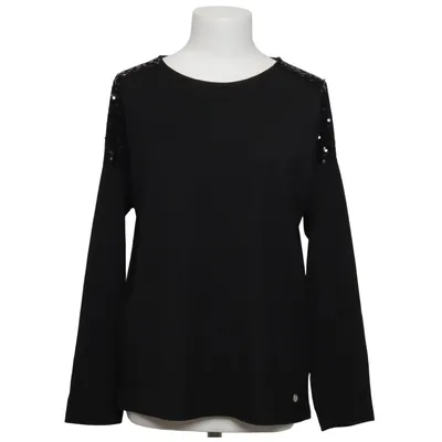 Lange mouwen shirt (Zwart) van Roadsign Elastaan, Polyester, Viscose