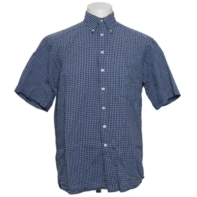 Korte mouwen shirt (Blauw, Wit) van McEarl Katoen
