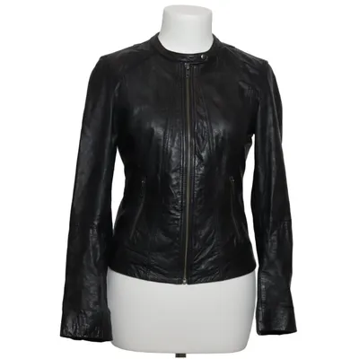 Leren jack (Zwart) van Naf Naf