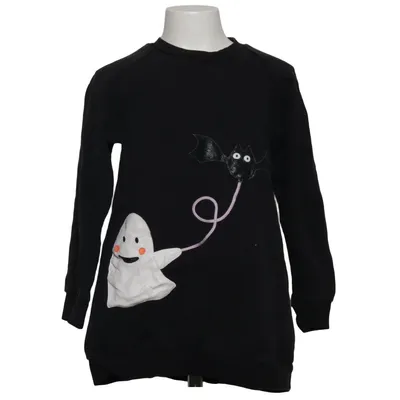 Sweatshirt (Sort) fra Wauw Capow Elastan, Økologisk bomuld, Polyester
