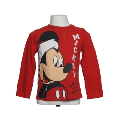 Long sleeve T-shirt (Red) from Disney Mickey Mouse Cotton, Elastane