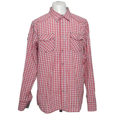Shirt (Red, White) from O.N. Tantum Cotton, Polyester