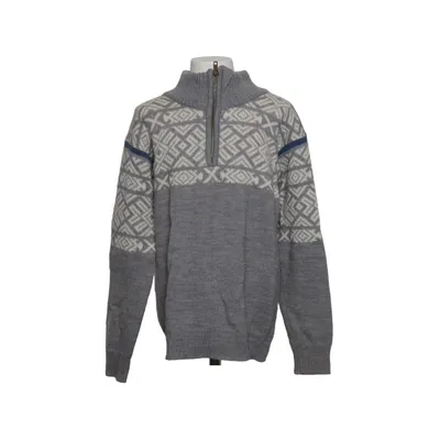 Lusekofte (Gray, White) from Vikafjell Acrylic, Wool