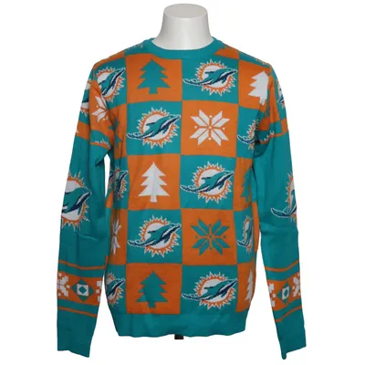Christmas sweater (Blue, Orange, White) from NFL Team Apparel Acrylic