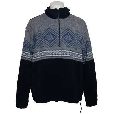 Fleece sweater (Blue, Gray, White) from Dynamic Acrylic, Polyester, Wool