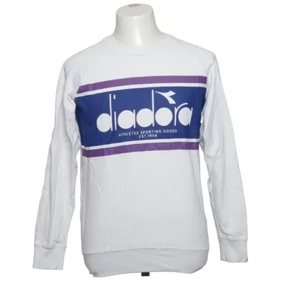 Sweatshirt (White, Blue, Purple) from Diadora Cotton