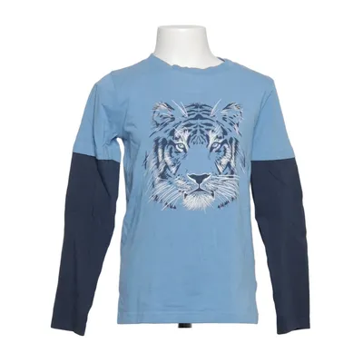 Baseball T-shirt (Blue) from Lamino Cotton, Elastane