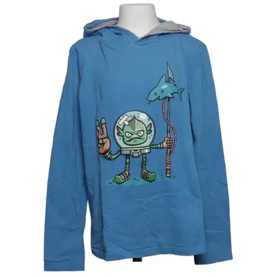 Sweat à capuche (Bleu, Gris) de Fortnite Coton