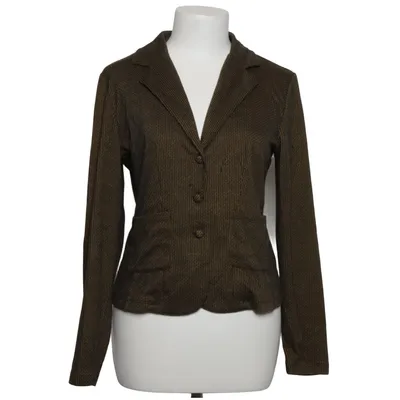 Blazer (Green, Yellow) from Zilch Elastane, Polyester, Viscose