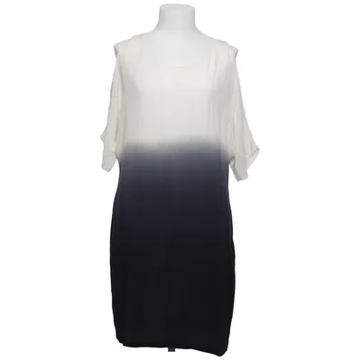 Robe (Blanc, Gris) de Set Soie