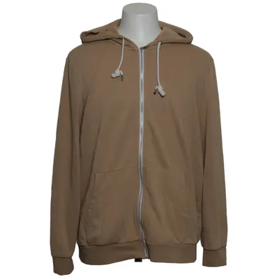Huvtröja (Beige) från Forever 21 Men Bomull, Polyester
