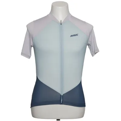 Cykeltrøje (Blå, Hvid) fra Mavic Elastan, Polyester