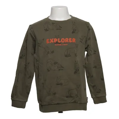 Sweatshirt (Vert) de Stop Go Coton, Polyester