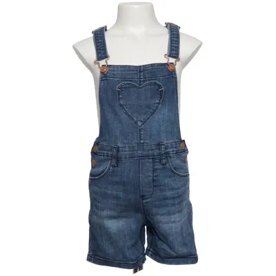 Salopette courte (Bleu) de Stop Go Coton, Élasthane, Polyester