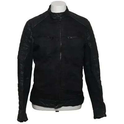 Lederjacke (Schwarz) von Be Edgy