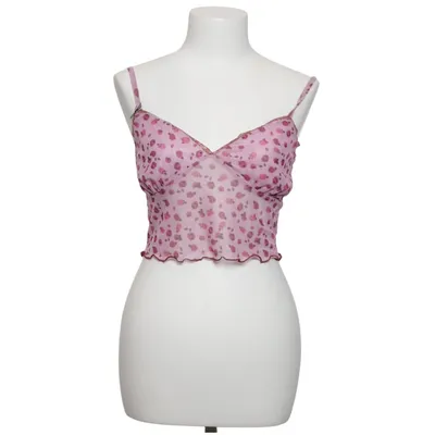 Crop top (Rose, Violet) de Reclaimed Vintage