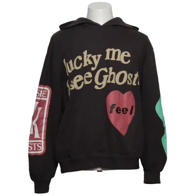 Hoodie (Black) from Kanye West Cotton, Polyester