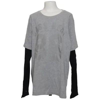 Honkball T-shirt (Grijs, Zwart) van Basset Katoen, Polyester