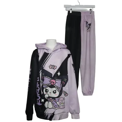 Tenue d'intérieur (Kuromi) de Sanrio Polyester