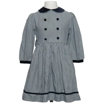 Kleid (Blau, Weiß) von Hübner Baumwolle, Polyester