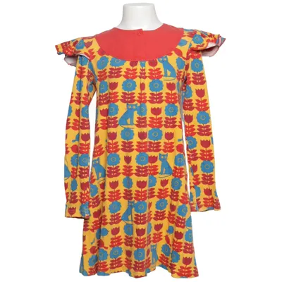 Kleid (Gelb, Blau, Rot) von Duns Sweden Bio-Baumwolle