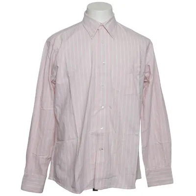 Buttondown-skjorta (Rosa, Vit) från Jan Paulsen Bomull
