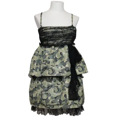 Jurk (Groen, Zwart, Meerkleurig) van Red Valentino Polyamide