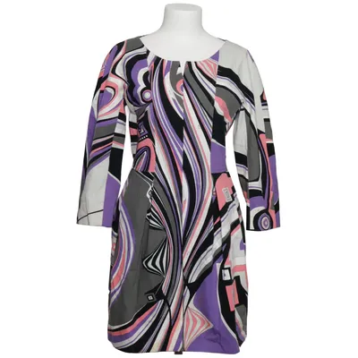 Jurk (Lila, Roze, Meerkleurig) van Emilio Pucci