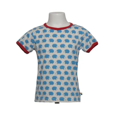 T-shirt (Weiß, Blau, Rot) von Loud + Proud Bio-Baumwolle