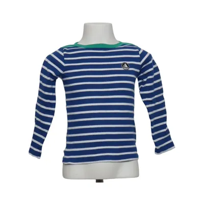 Long sleeve T-shirt (Blue, White, Green) from Petit Bateau Cotton