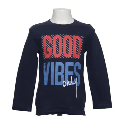 Langarmshirt (Blau, Mehrfarbig) von Rebel by Primark Baumwolle