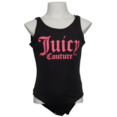 Badpak (Zwart, Roze) van Juicy Couture Elastaan, Polyester