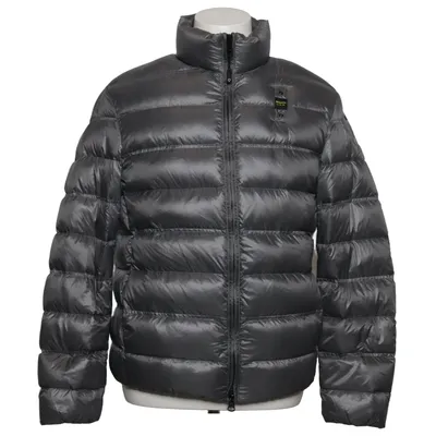 Daunenjacke (Grau) von Blauer. USA Daune, Feder, Polyamid