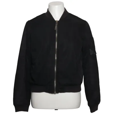Bomberjack (Zwart) van The Local Firm Polyester, Polyurethaan