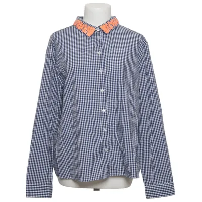 Shirt (Blauw, Wit) van Sora Katoen, Polyester