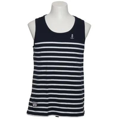 Tanktop  (Blå, Hvid) fra Voile Bleue