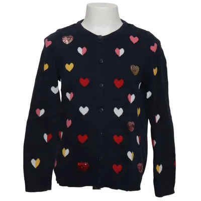Cardigan (Blue, Multicolored) from LC Waikiki Girls Cotton
