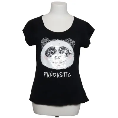 T-shirt (Black) from Blind Date Casual Cotton