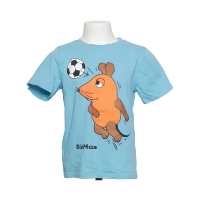 T-shirt (Blå, Flerfarvet) fra DieMaus Bomuld