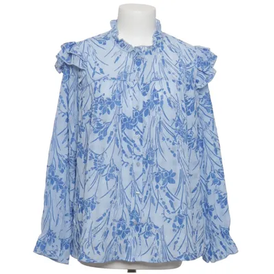 Blouse (Blue, White) from J&S Millenium Polyester