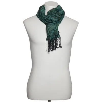 Sjaal (Groen, Blauw) van Contigo Zijde
