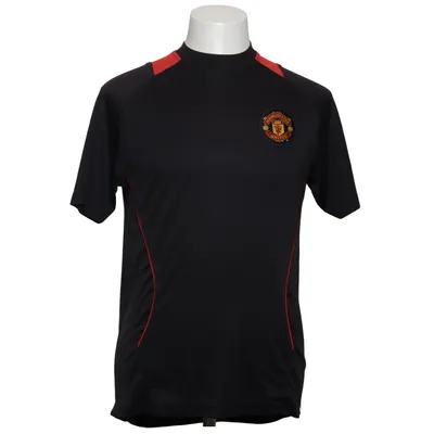 Maillot de football (Noir, Rouge) de Manchester United Polyester