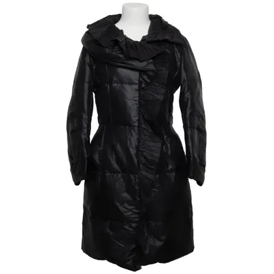 Doudoune longue (Noir) de Ermanno Scervino Duvet, Plume, Polyamide, Polyester