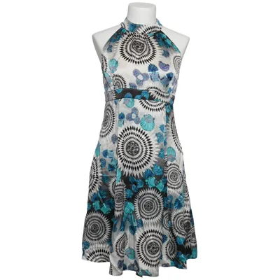 Jurk (Blauw, Wit, Zwart) van Versace Jeans Zijde